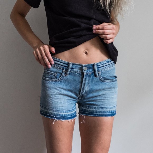 All Saints Pants - AllSaints Kim Denim Shorts